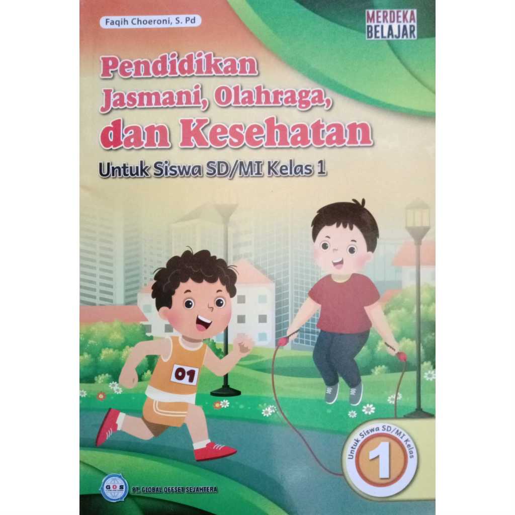 Jual BUKU SISWA PJOK KELAS 1 KURIKULUM PENGGERAK-MERDEKA SD/MI PENERBIT ...