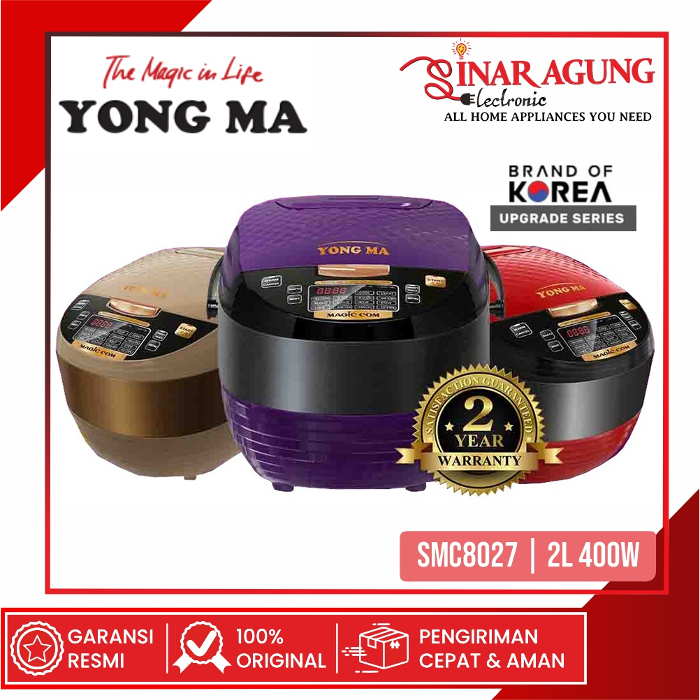Jual [COD] MAGIC COM / RICE COOKER YONG MA / YONGMA SMC / YMC 8027 /