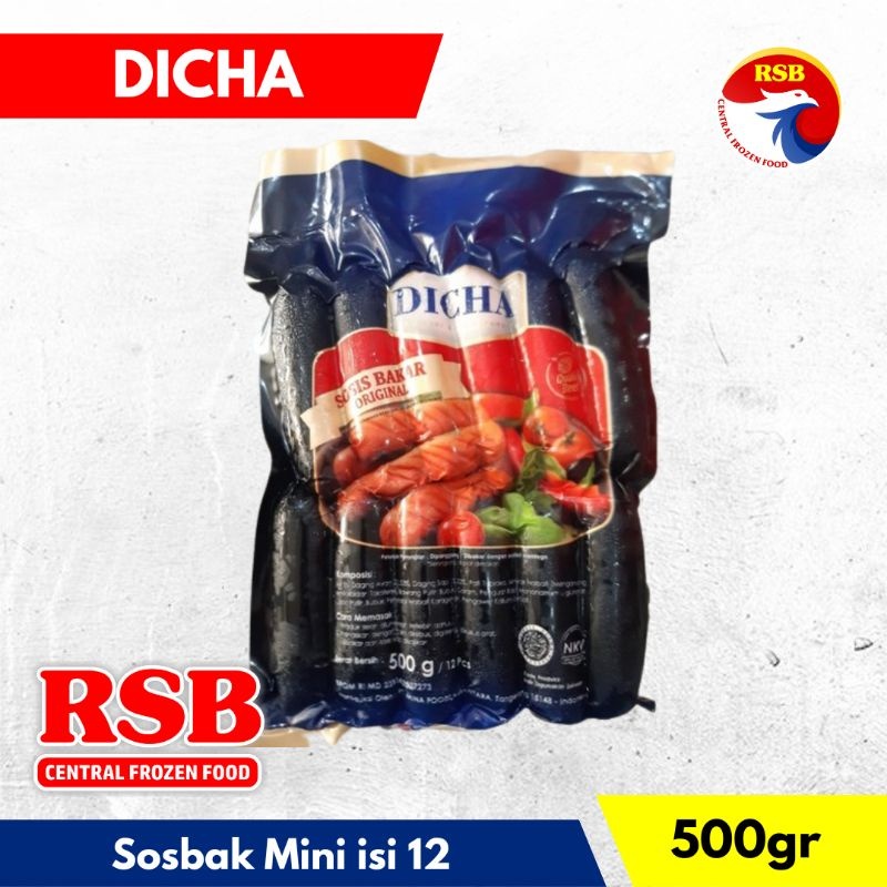 Jual PROMO!!! Sosis Dicha Mini Original 500gr isi 12 (RSB FROZEN FOOD ...