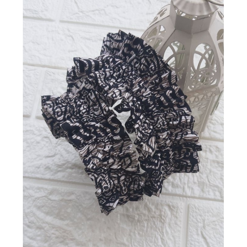 Jual Bando ruffles motif batik | Shopee Indonesia
