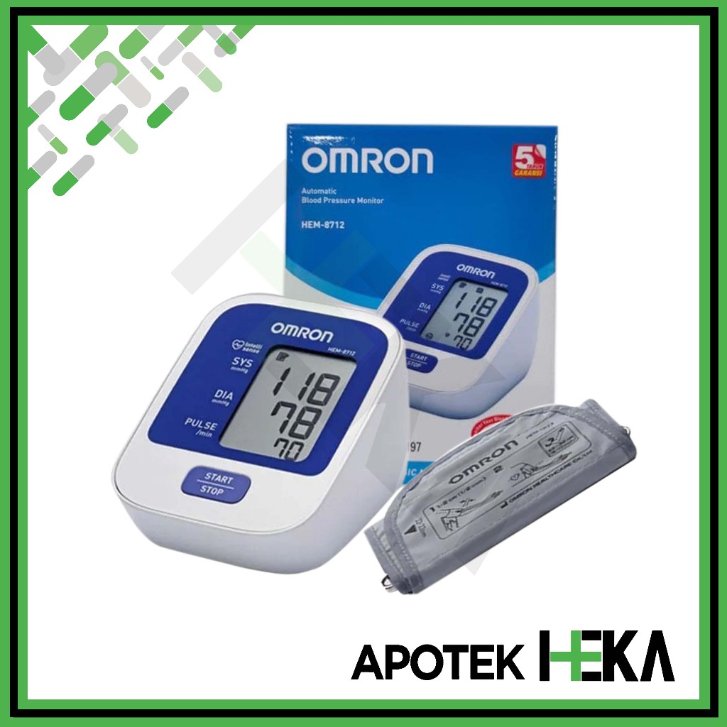 Jual Tensi Digital Omron HEM 8712 - Alat Cek Tekanan Darah Otomatis ...