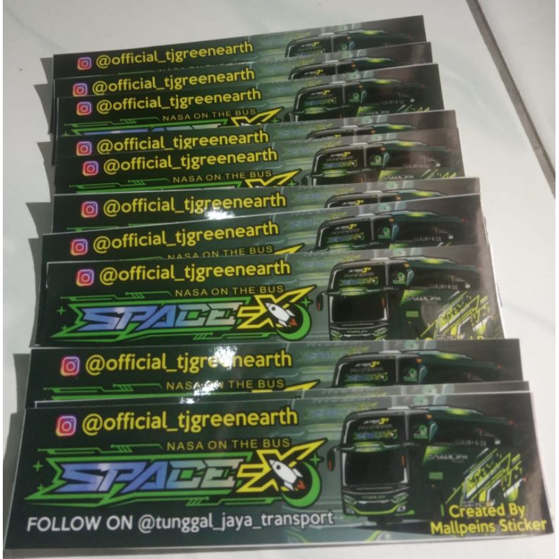 Jual harga per 1pcs stiker terbaru bus basuri Kids panda, Armagedon ...