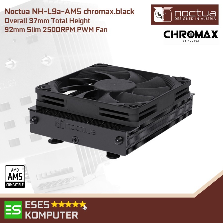 Noctua präsentiert NH-L9a-AM5 Low-Profile Kühler für AMD Ryzen