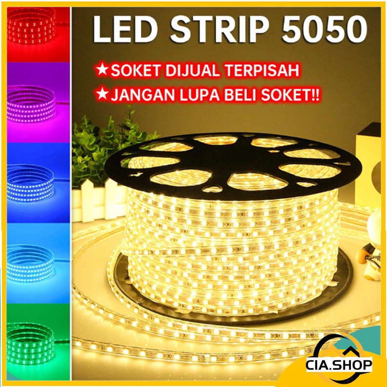 Jual METERAN LAMPU LED STRIP 5050 SMD PER METER LED STRIP 5050 SMD