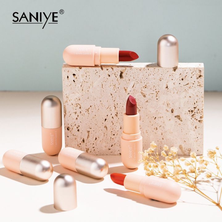 Jual SANIYE Golden Smooth Capsule Lipstick Shopee Indonesia
