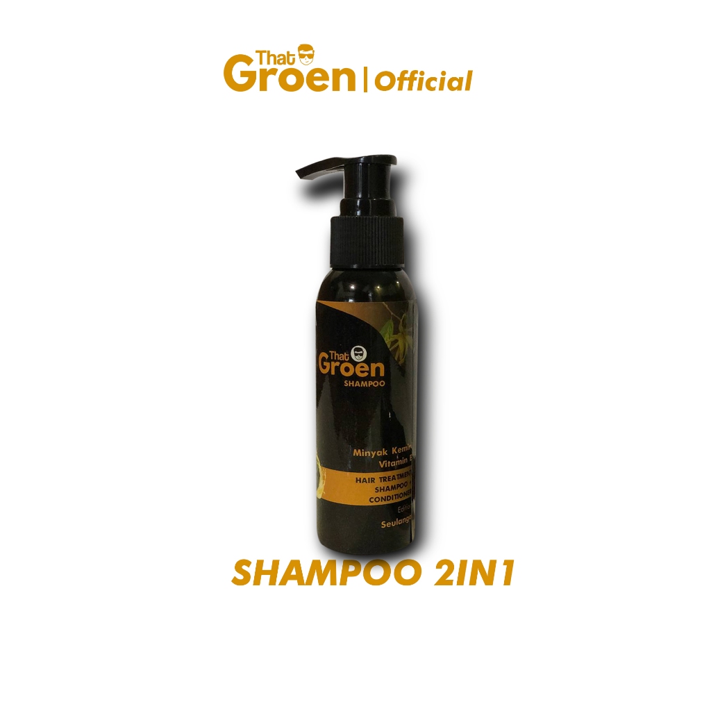 Jual That Groen Shampoo 2in1 ( Shampoo kemiri dan Conditioner ) 100 ml