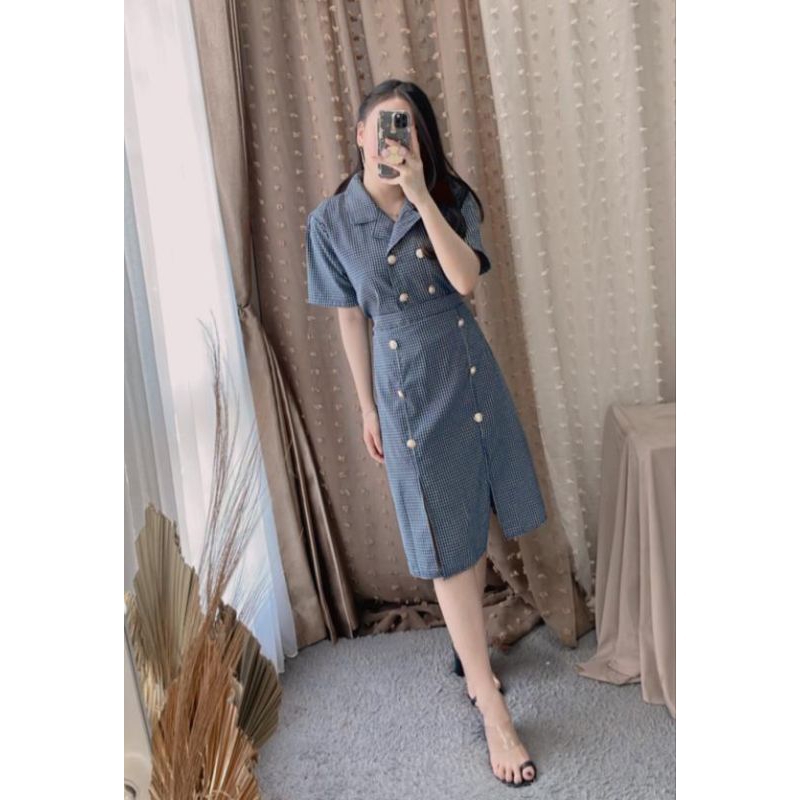 Jual Keylie Set || Setelan Wanita || Setelan Korea || Setelan Rok Tweed ...
