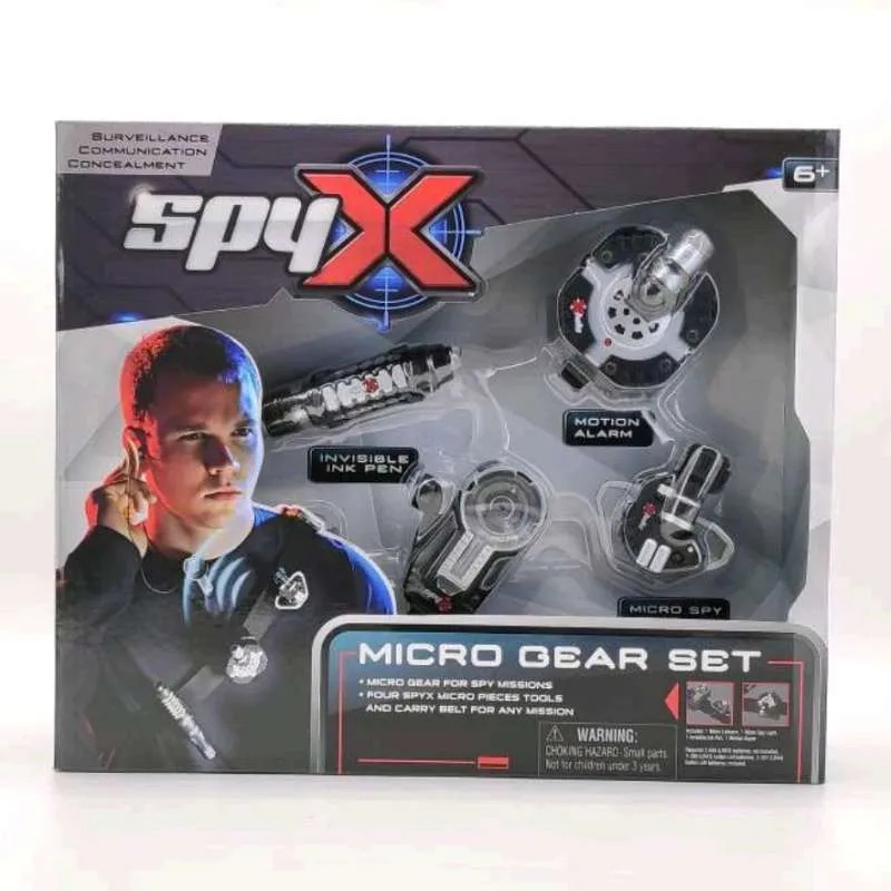 Jual SPY X MICRO GEAR SET PERLENGKAPAN MATAMATA MAINAN ANAK SPY GADGET ORI Shopee Indonesia