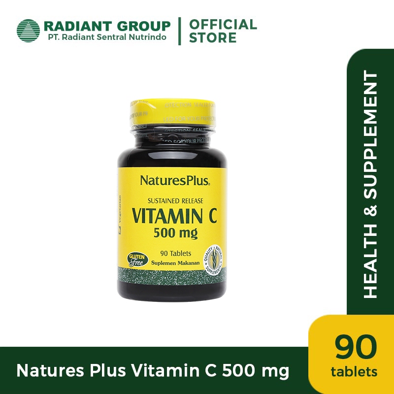 Jual Natures Plus Vitamin C Mg S R Tablet Shopee Indonesia