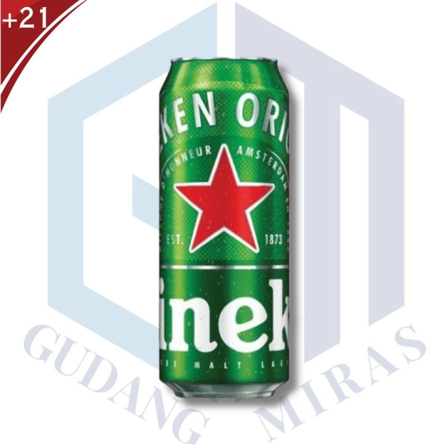 Jual HEINEKEN MALT LAGER BIG CAN 500 BIR PUTIH KALENG BESAR HENEKEN ...