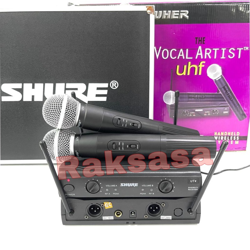 Jual Mic Shure Koper UT 4 ut4 ut 4 e + Hardcase ( Handheld ) Wireless ...
