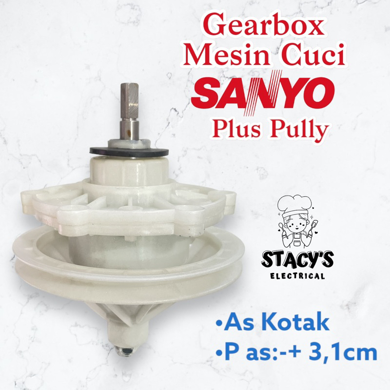 Jual Gearbox Mesin Cuci Sanyo Pully D Shopee Indonesia