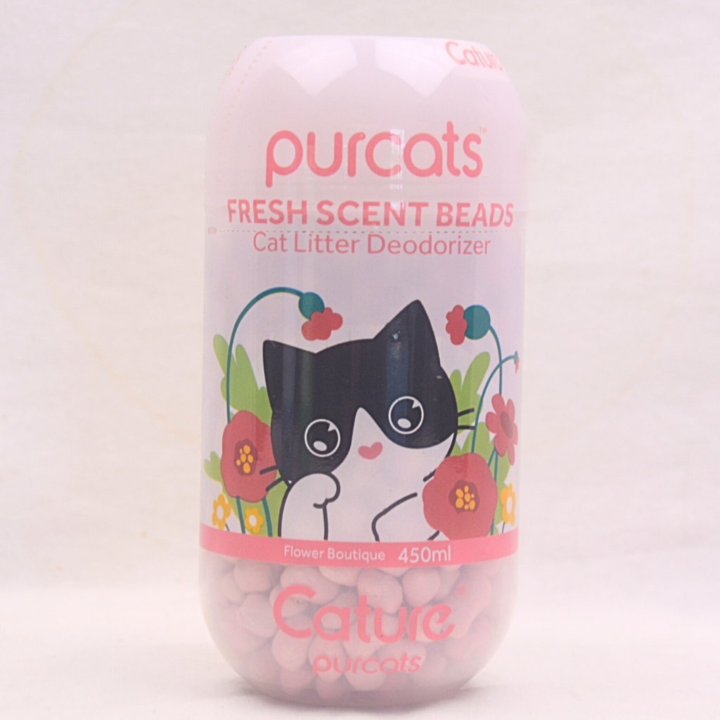 Jual CATURE Pewangi Pasir Kucing Cat Litter Deodorizer Bead 450ml