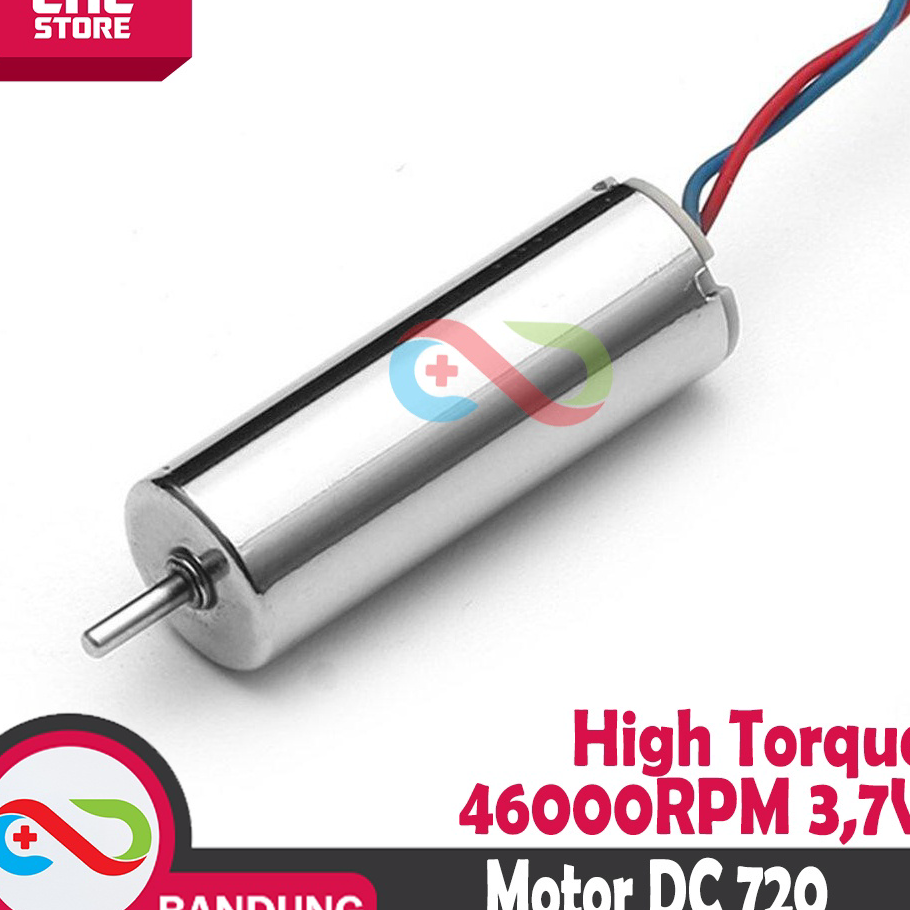 Jual BSDR4076 HOT MICRO SMALL MOTOR DC 720 46000RPM 3.7V HIGH TORQUE ...
