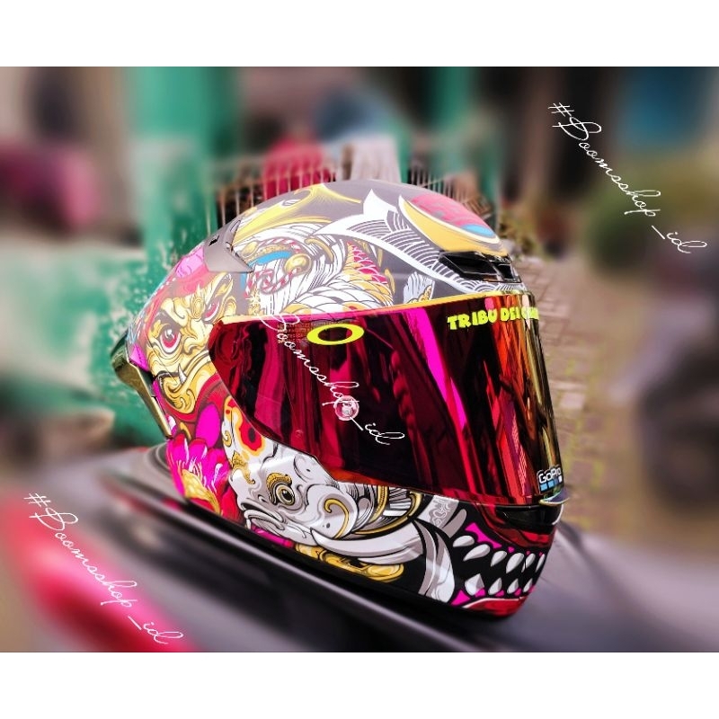 Jual KYT tt course repn wd demon samurai | Shopee Indonesia