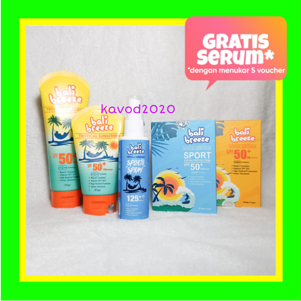 Jual Natasha Skin Care Bali Breeze Tropical Body Sunblock All