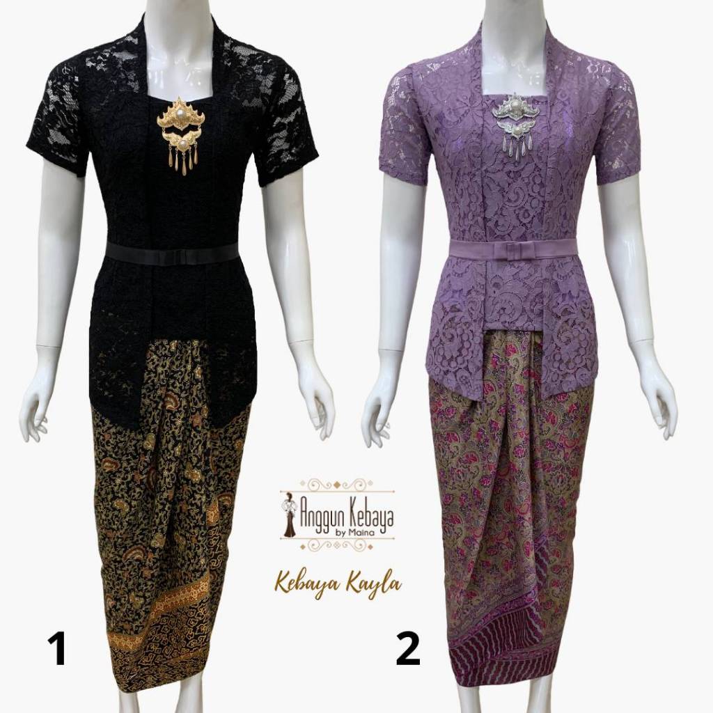 Jual Anggun Kebaya Kebaya Brokat Kutu Baru Kebaya Kayla Kebaya