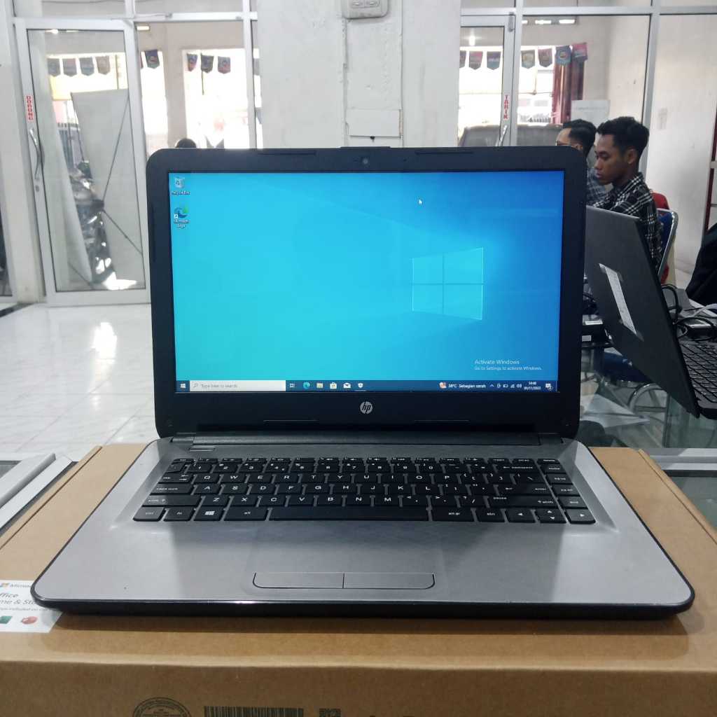 Jual LAPTOP HP 14AF118AU AMD A87410 4/500GB WINDOWS 10 LAYAR 14"INCH