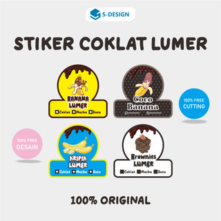 Jual STIKER COKLAT/STIKER LUMER/COKLAT LUMER/STIKER PISANG/STIKER ...