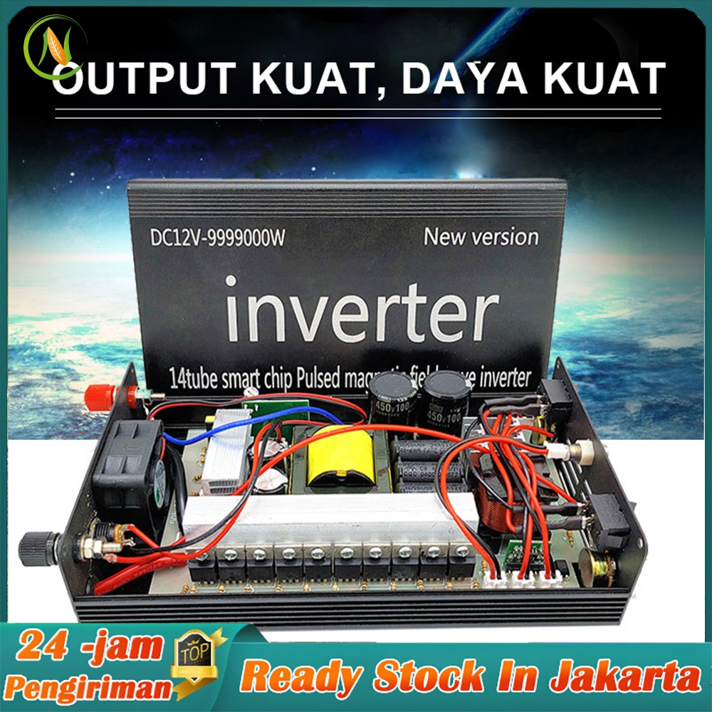 Jual Kepala Mesin Inverter 12V 99900W Konverter Booster Tabung Besar 12 ...