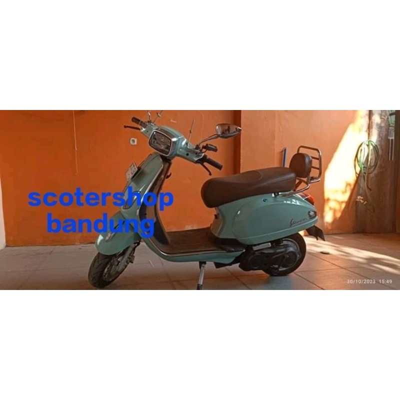 Jual Back rack buat motor Vespa Listrik T3 pro dan T3 super / smoot ...