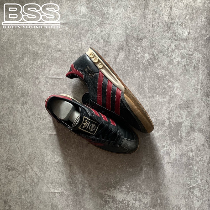 Adidas kegler super black and red on sale