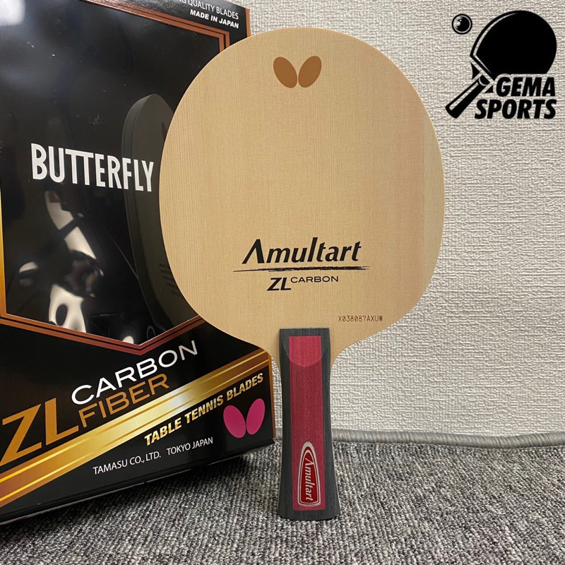 Jual Kayu Bet Tenis Meja Butterfly Amultart FL ZL Carbon Original
