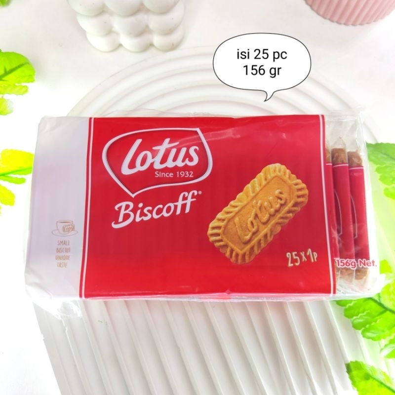 Jual Biskuit Lotus Biscoff 156 Gr Isi 25 Pc / Biscuit Biscoff 250 Gr ...