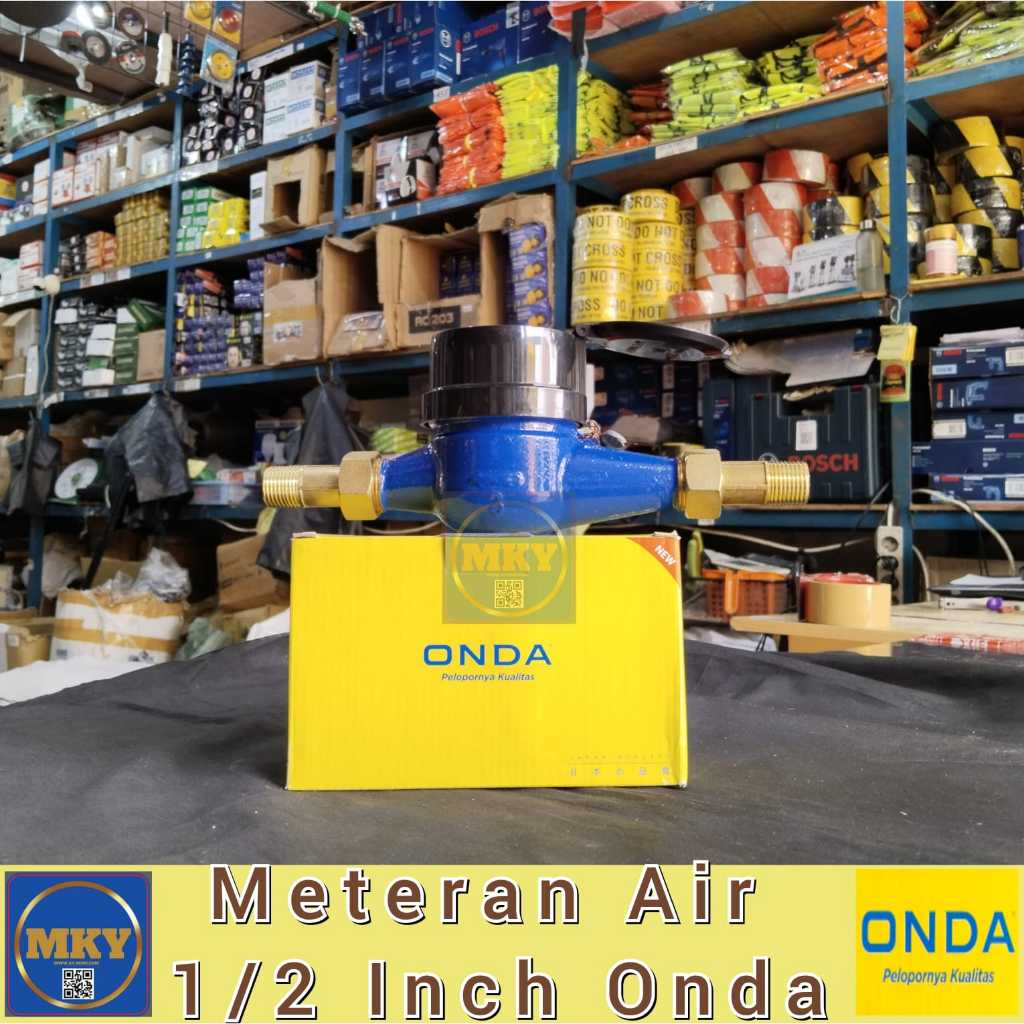 Jual Water Meter Onda Brass Kuningan Sni Meteran Air Onda Meteran Air Water Meter Onda