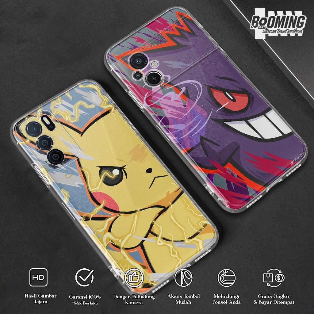 Jual Case Xiaomi Poco F3 X3 X3 Pro X3 Gt M3 M3 Pro M4 Pro M5 M5s M4 Motif Pokemon Icm Clear 6526