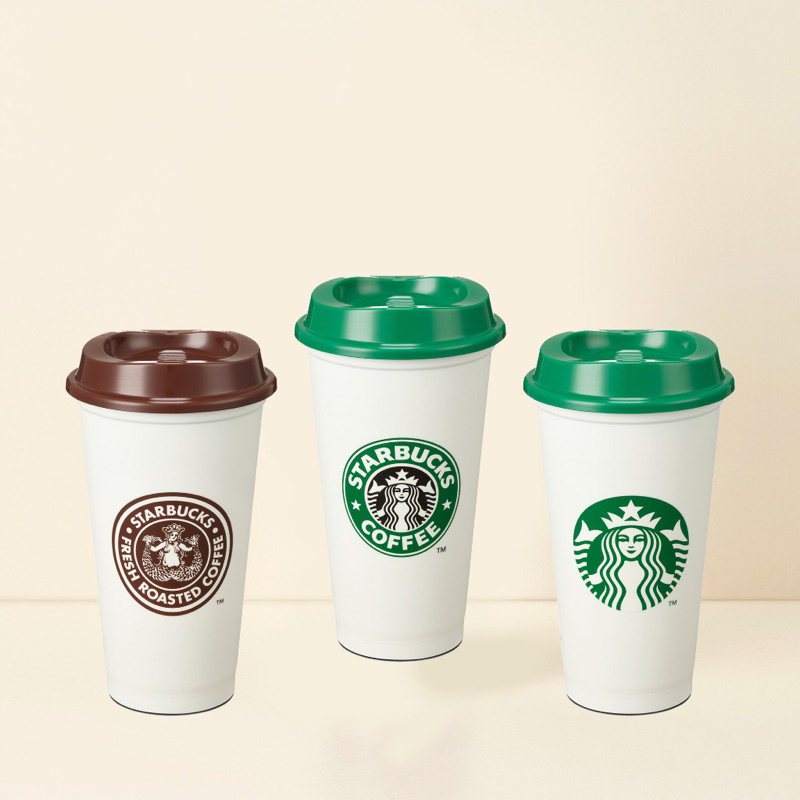 Starbucks Tumbler Siren Logo Evolution Reusable Cup 16oz Grande Hot Pike  Place Coffee Gelas Plastik