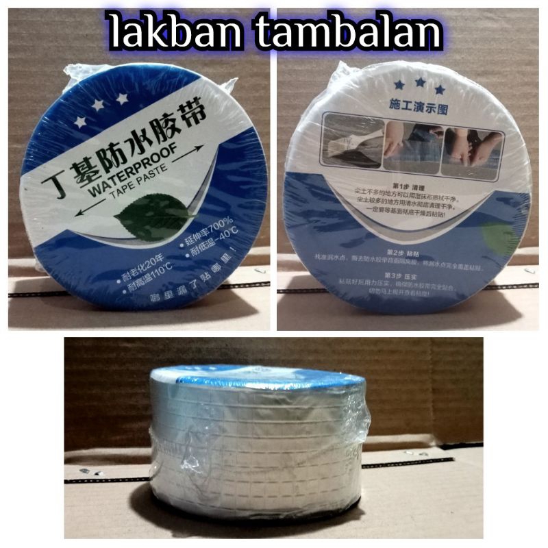 Jual Lakban Tambalan Seng Atap Tambal Penambal Lakban Aluminium Foil