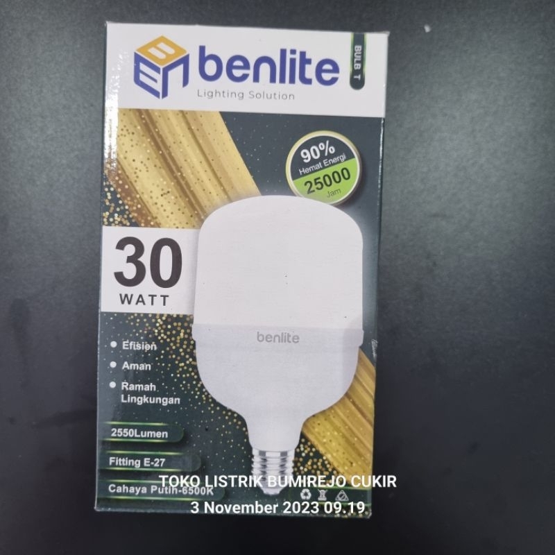 Jual Lampu Led 30 watt Benlite | Shopee Indonesia