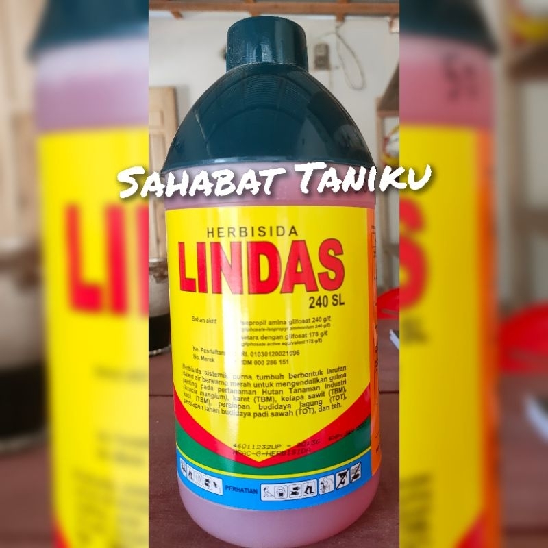 Jual Herbisida Lindas 240sl Racun Rumput Sistemik Kemasan 1liter