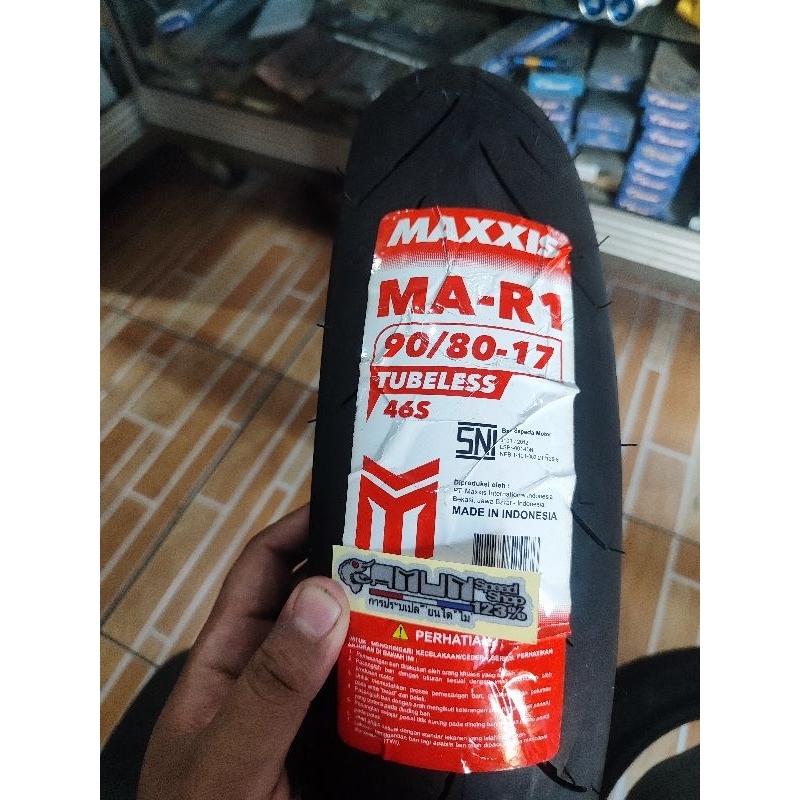 Jual ban maxxis ma r1 ring 17 90 80 soft compound | Shopee Indonesia