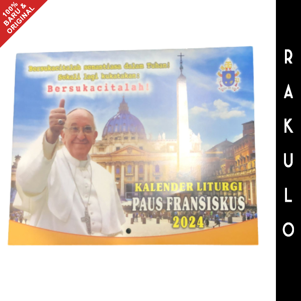 Jual Kalender Liturgi Paus Fransiskus 2024 | Shopee Indonesia