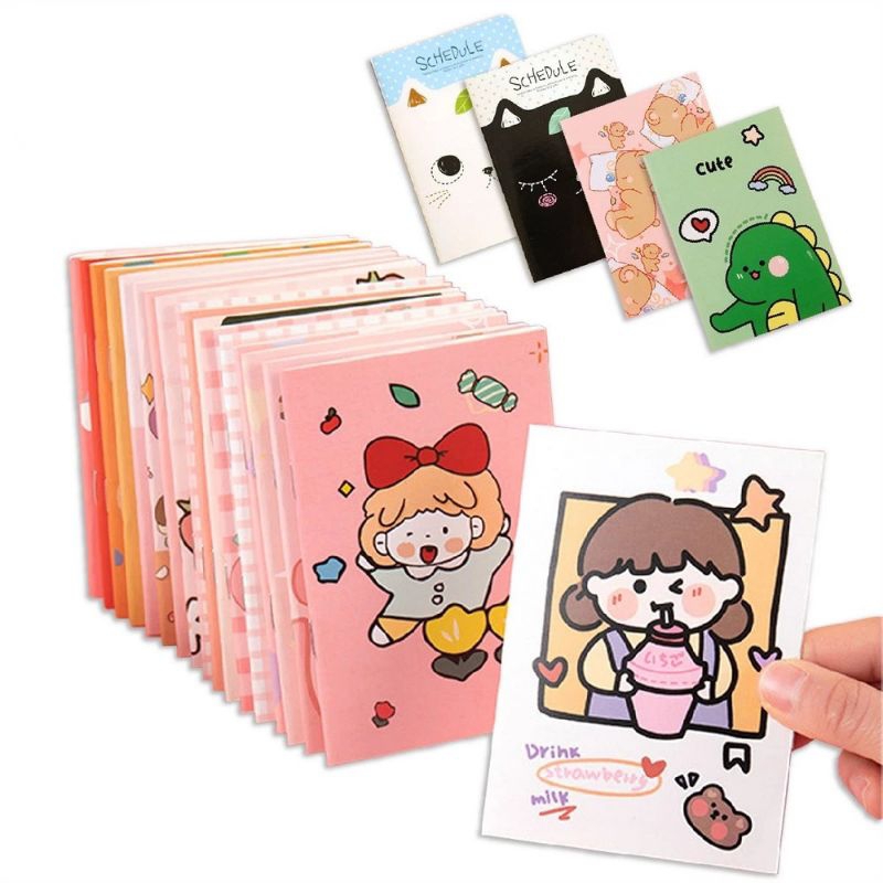 Jual Mini Notebook A6 Buku Tulis Mini Motif Lucu Note Book Mini ...
