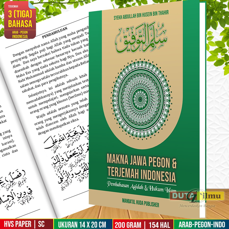 Jual Swip Up!!! Terjemah Kitab Sullam Taufiq | 3 BAHASA Arab Pegon ...