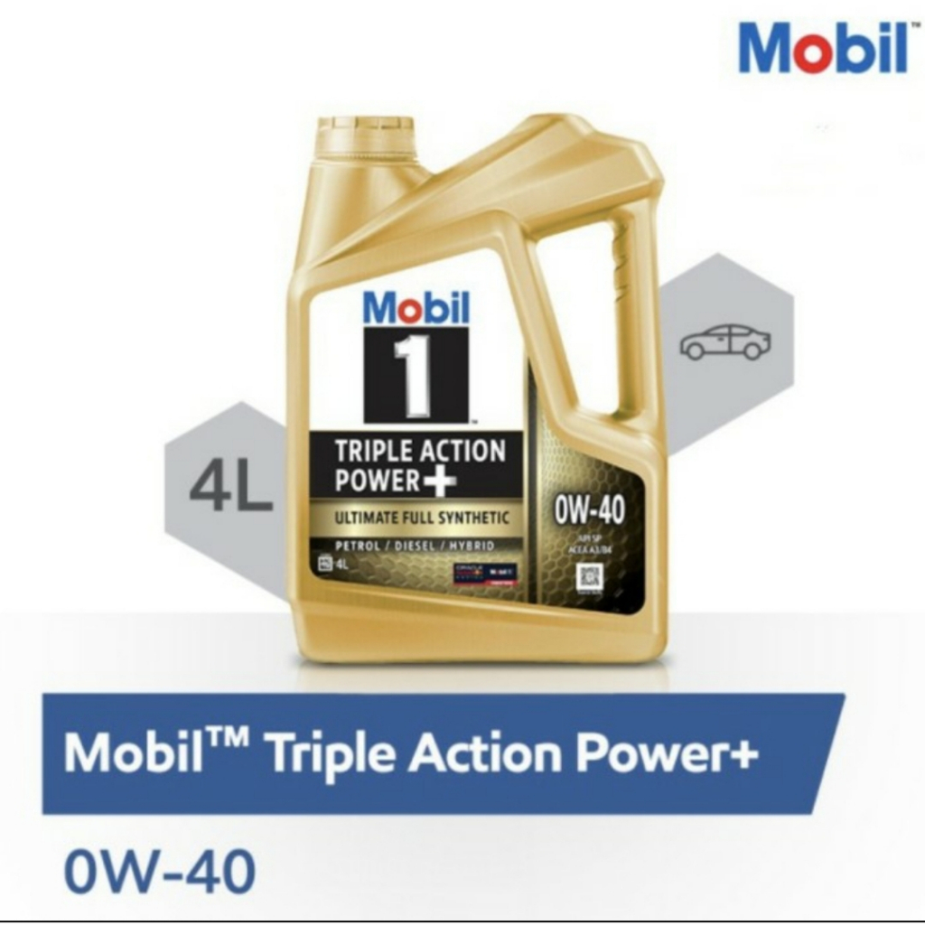 Jual Oli Mobil 1 Mobil1 0W40 0W-40 0-W40 API SP/ACEA A3/B4 Full Syn ...