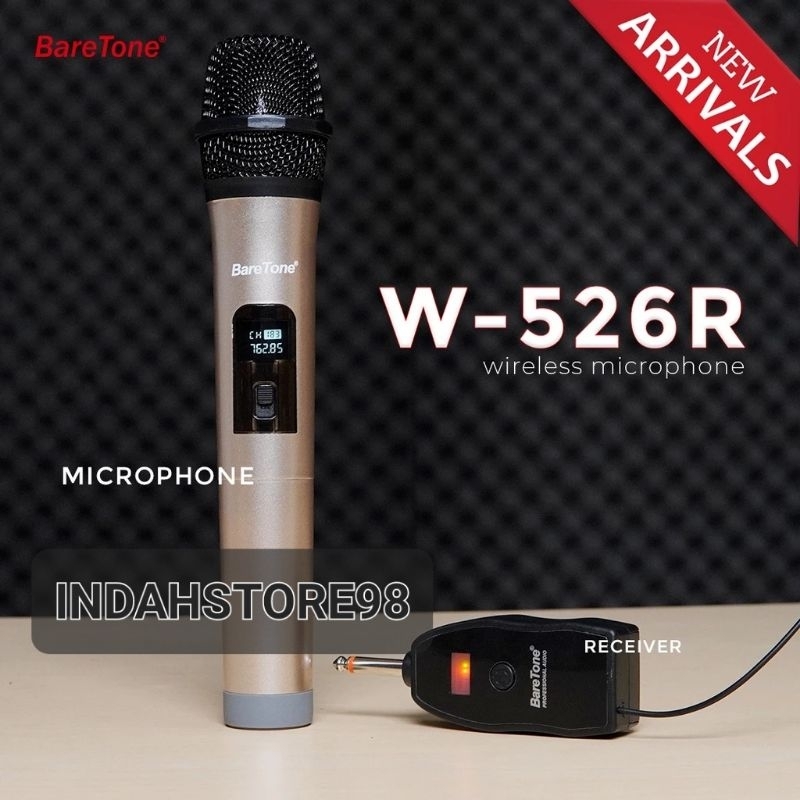 Jual Mic Wireless DAT DM 3000 UHF 50M Microphone Bluetooth Vocal Jernih ...