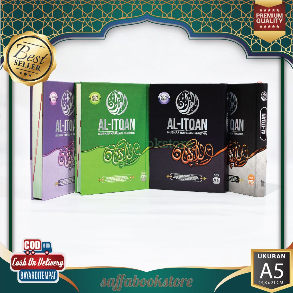 Jual Al Quran Hafalan Al-Itqan Ukuran A5 Di Lengkapin Dengam Terjemah ...