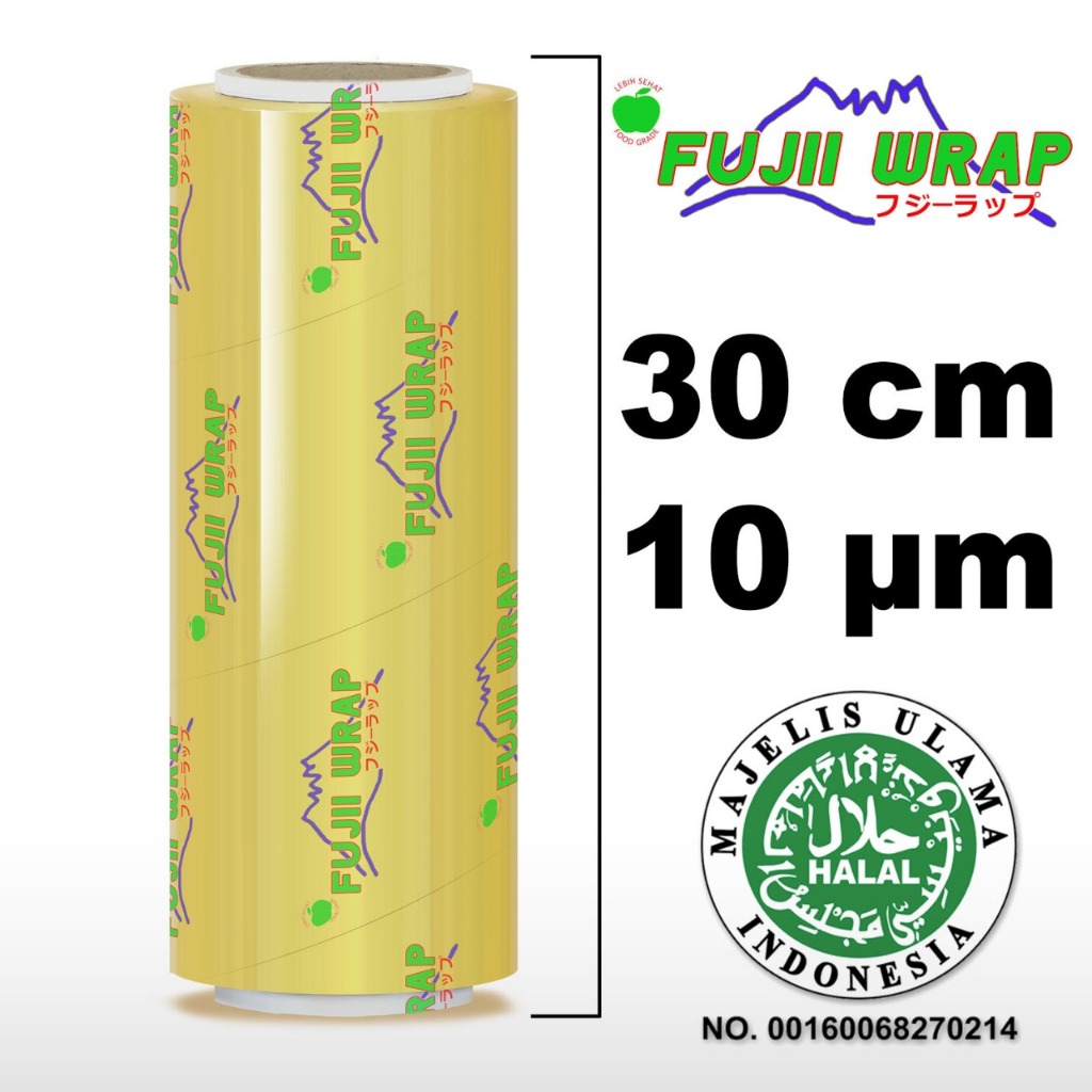 Jual Plastik Food Wrapping Fuji Wrap Ukuran 30 CM | Shopee Indonesia