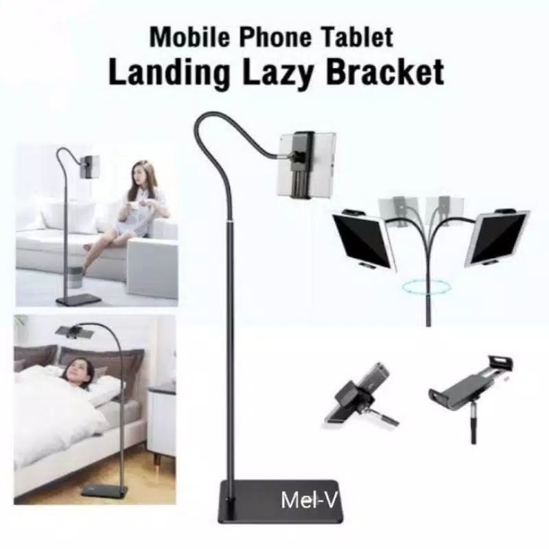 Jual Stand Lazypod Lantai M M Holder Phone Tablet Hp Standing