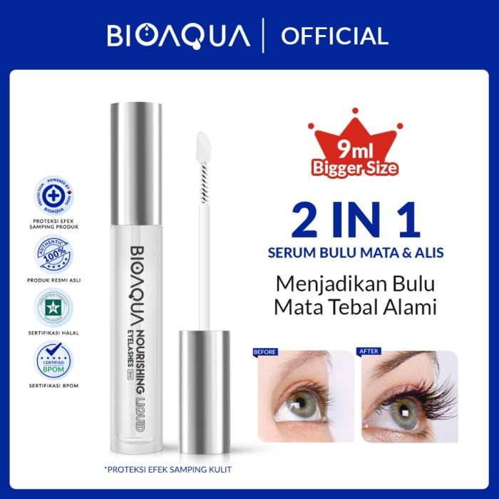 Jual bioaqua nourishing liquid eyelashes 9ml Shopee Indonesia