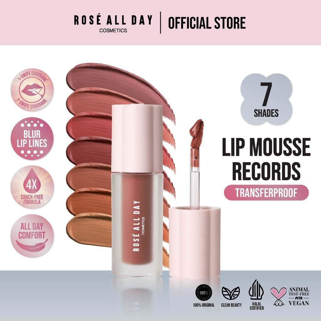 Jual EXP 2025 Lipstick Rose All Day Lip Mouse Fullsize ORIGINAL Rosé