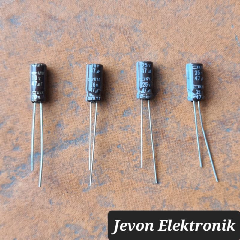 Nichicon Elko Audio UKA0J471MPD 470uF 6,3V 8x11,5mm RM3,5 105° [10 pcs] #B2