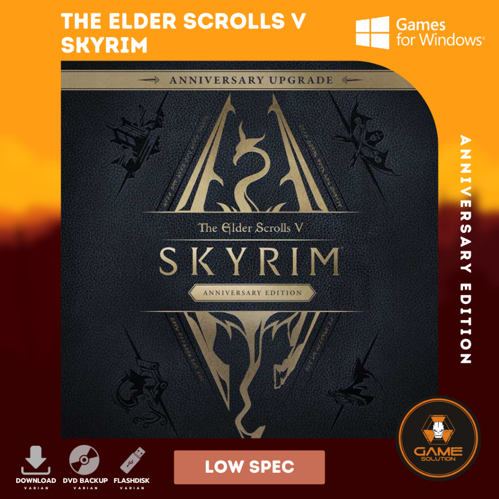 Jual THE ELDER SCROLLS V SKYRIM ANNIVERSARY EDITION | Game PC | Shopee ...