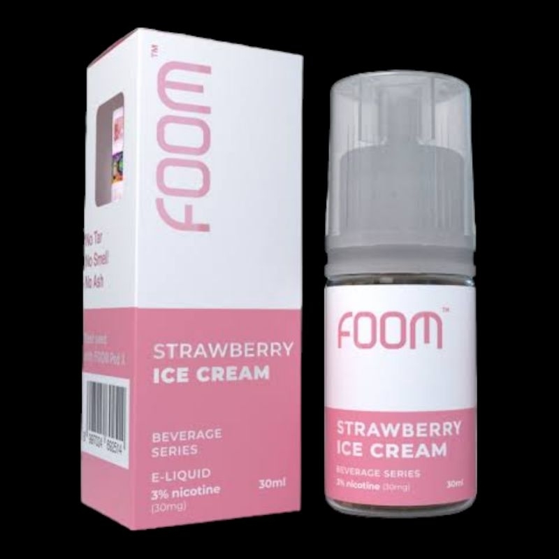 Jual Foom Strawberry Ice Cream Salt Nic Ml By Foom Lab Global Shopee Indonesia