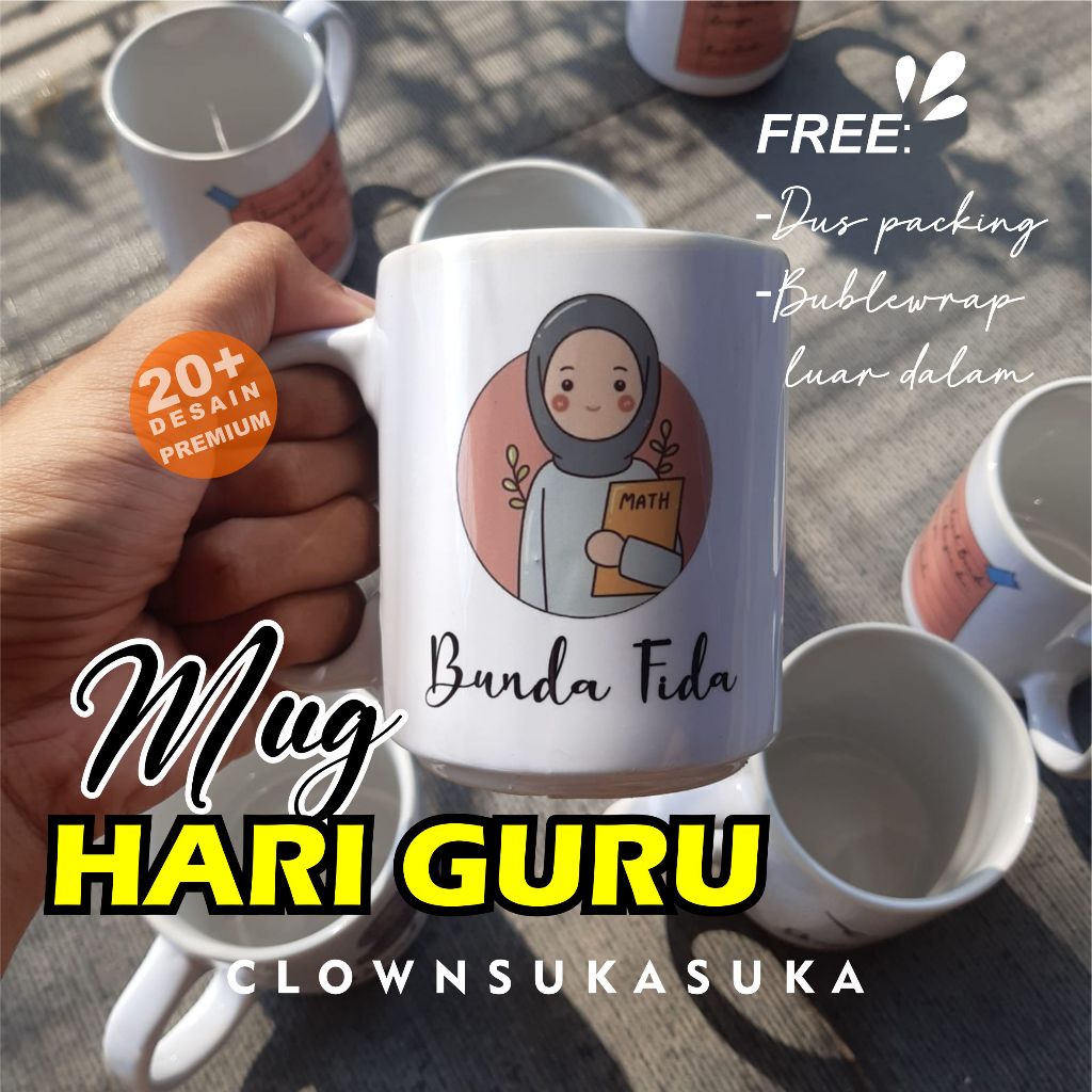 Jual Mug hari guru " Teacher day " Shopee Indonesia