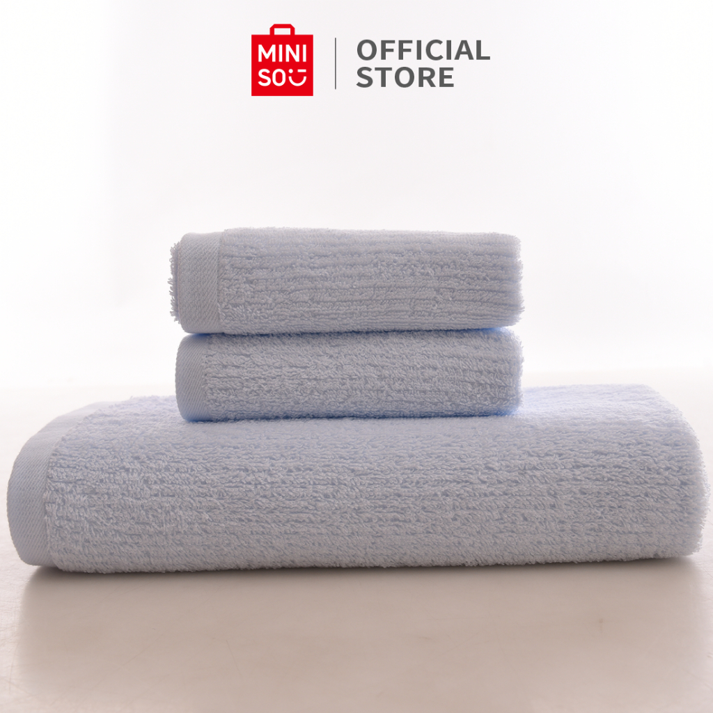 Jual MINISO Handuk Mandi Bath Towel Kapas Murni Penyerap Lembut dan ...